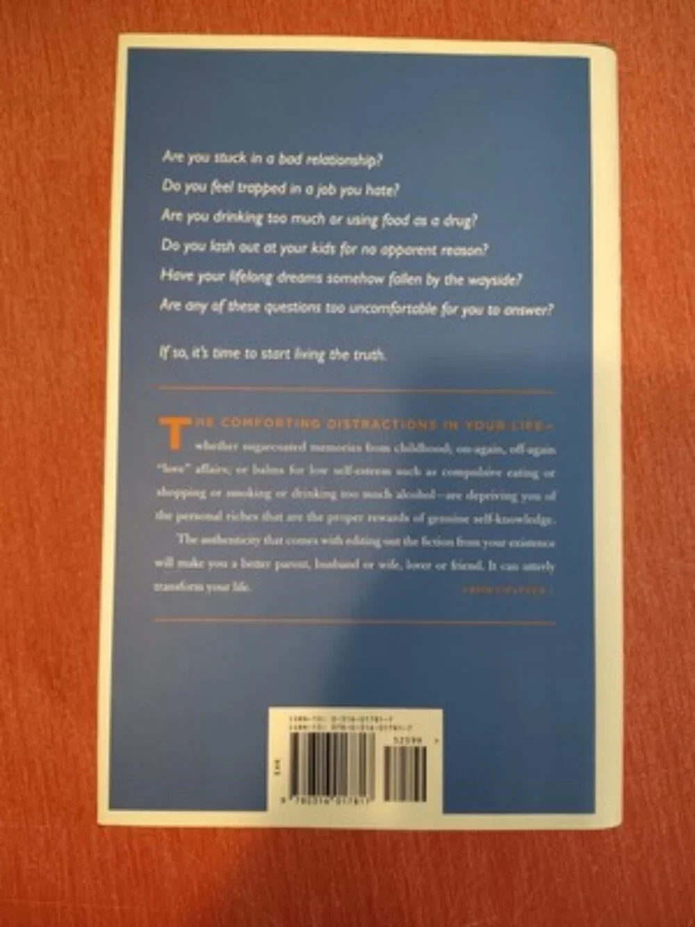 Living the Truth : Transform Life Through Insight ~ Dr Keith Ablow MD NEW HC/DJ